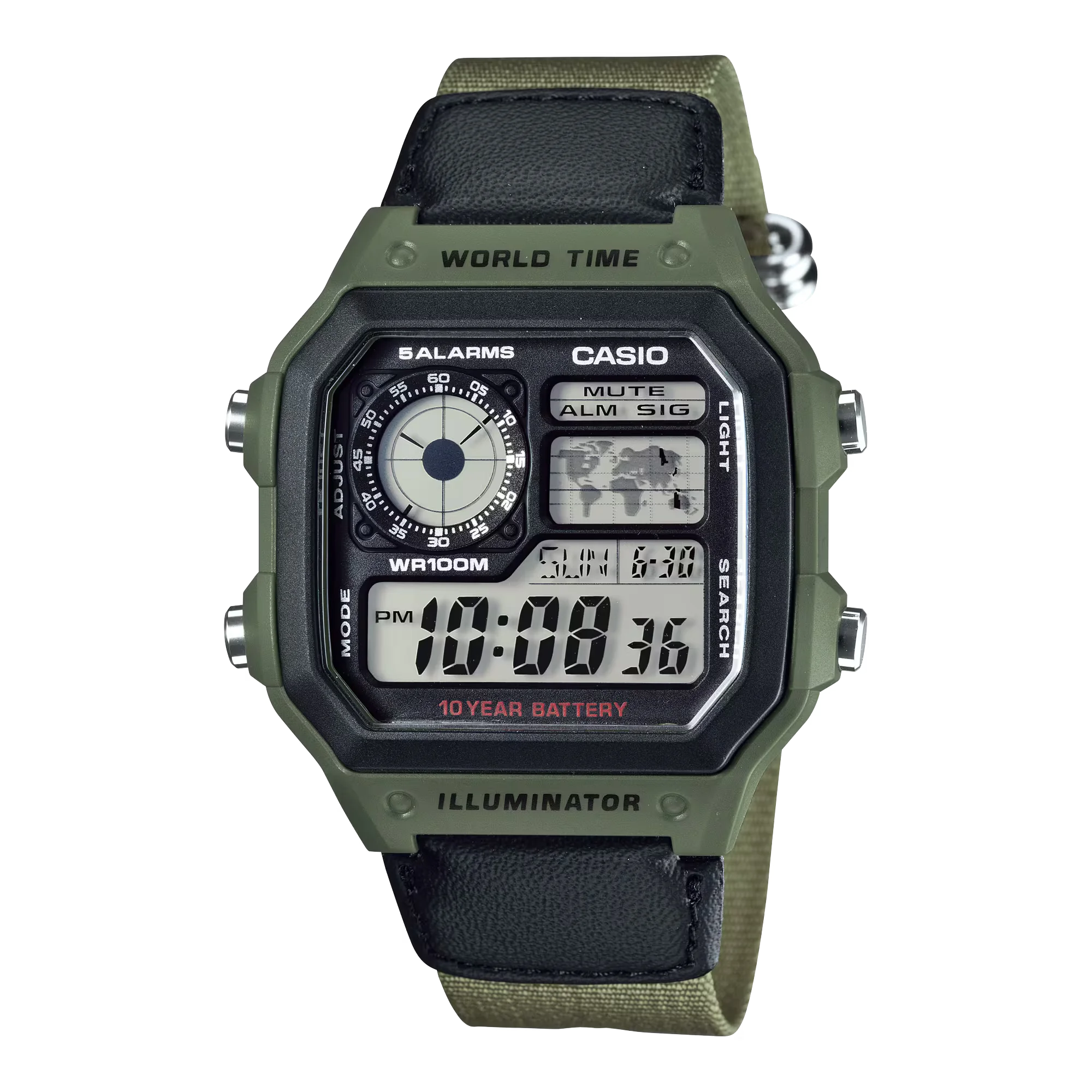 ساعت مچی کاسیو مدل AE-1200WHB-3B
